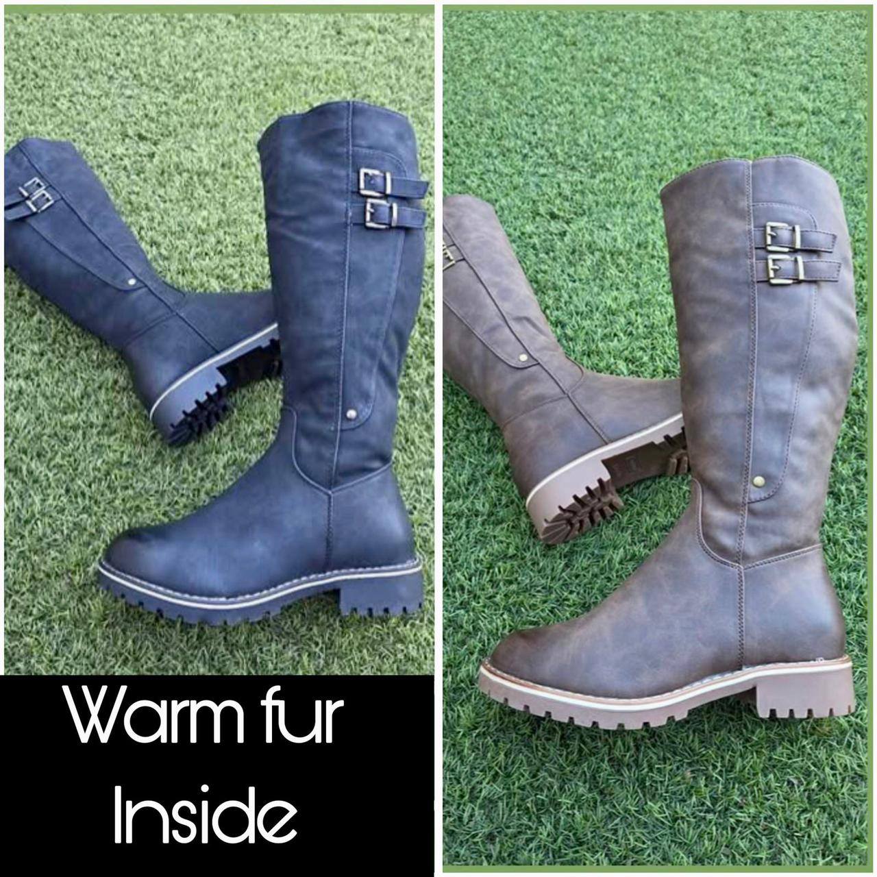 Keep your feet warm, your boots high, and your fashion sense higher