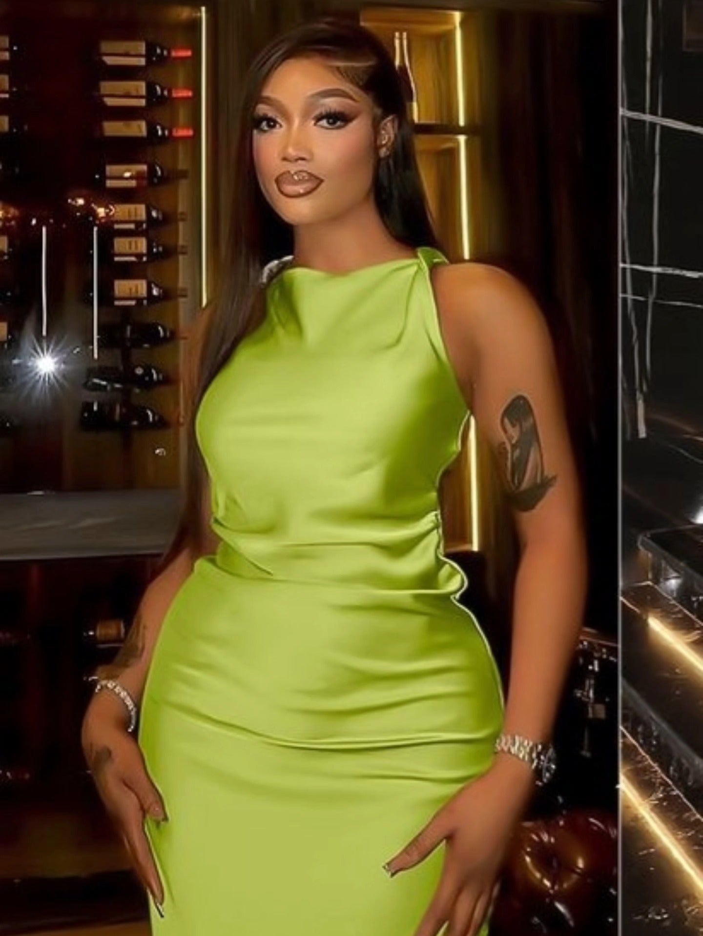 Ladies Silk Dress