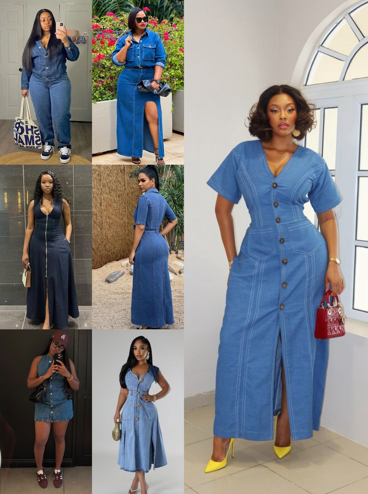 DENIM OUTFITS