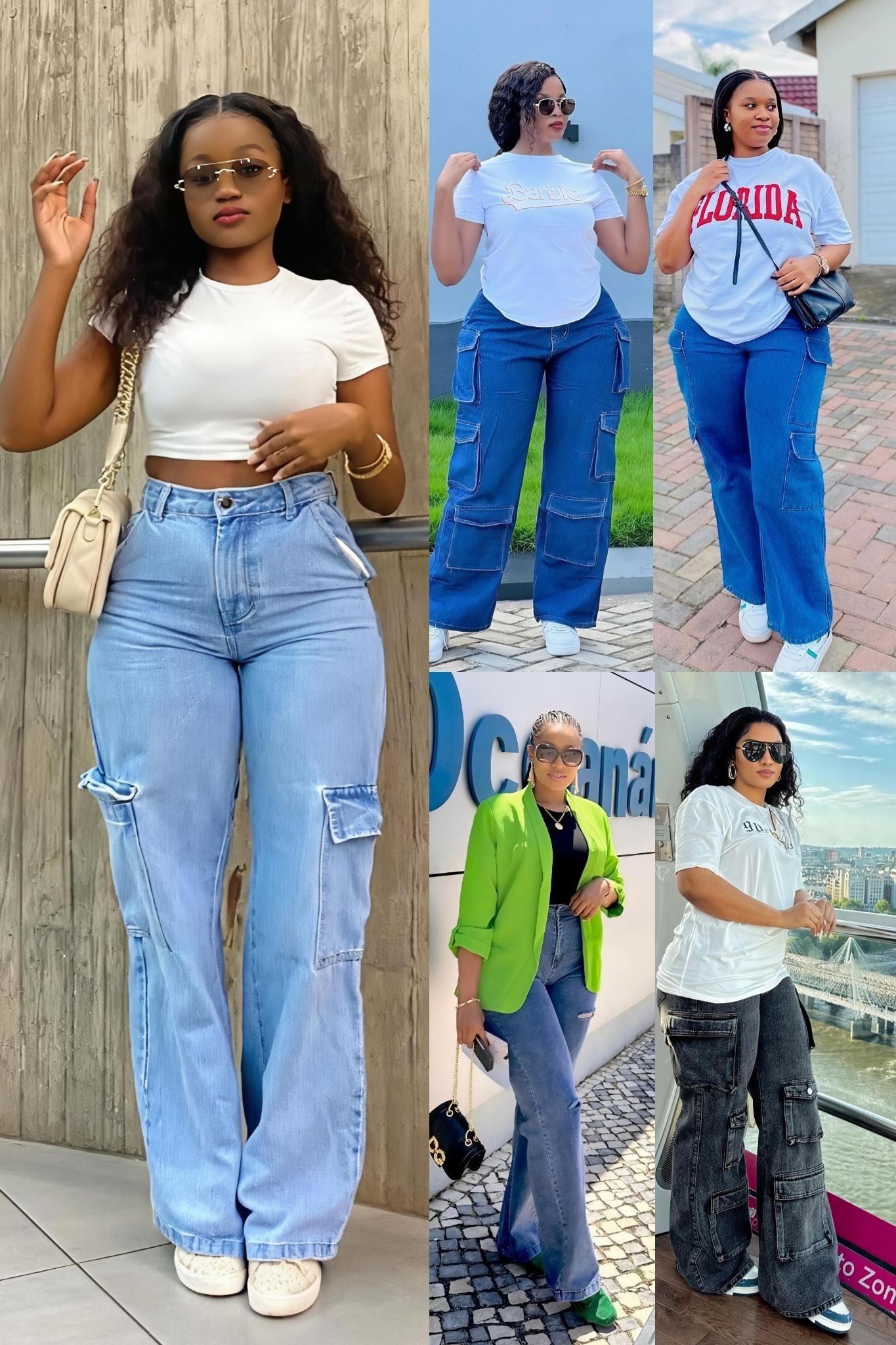Side Pocked Ladies Jeans