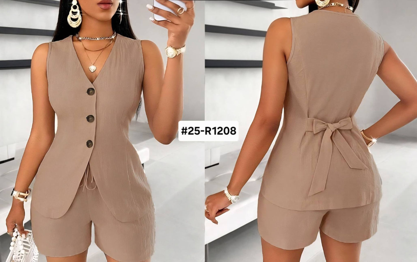 Formal Short Two Piece