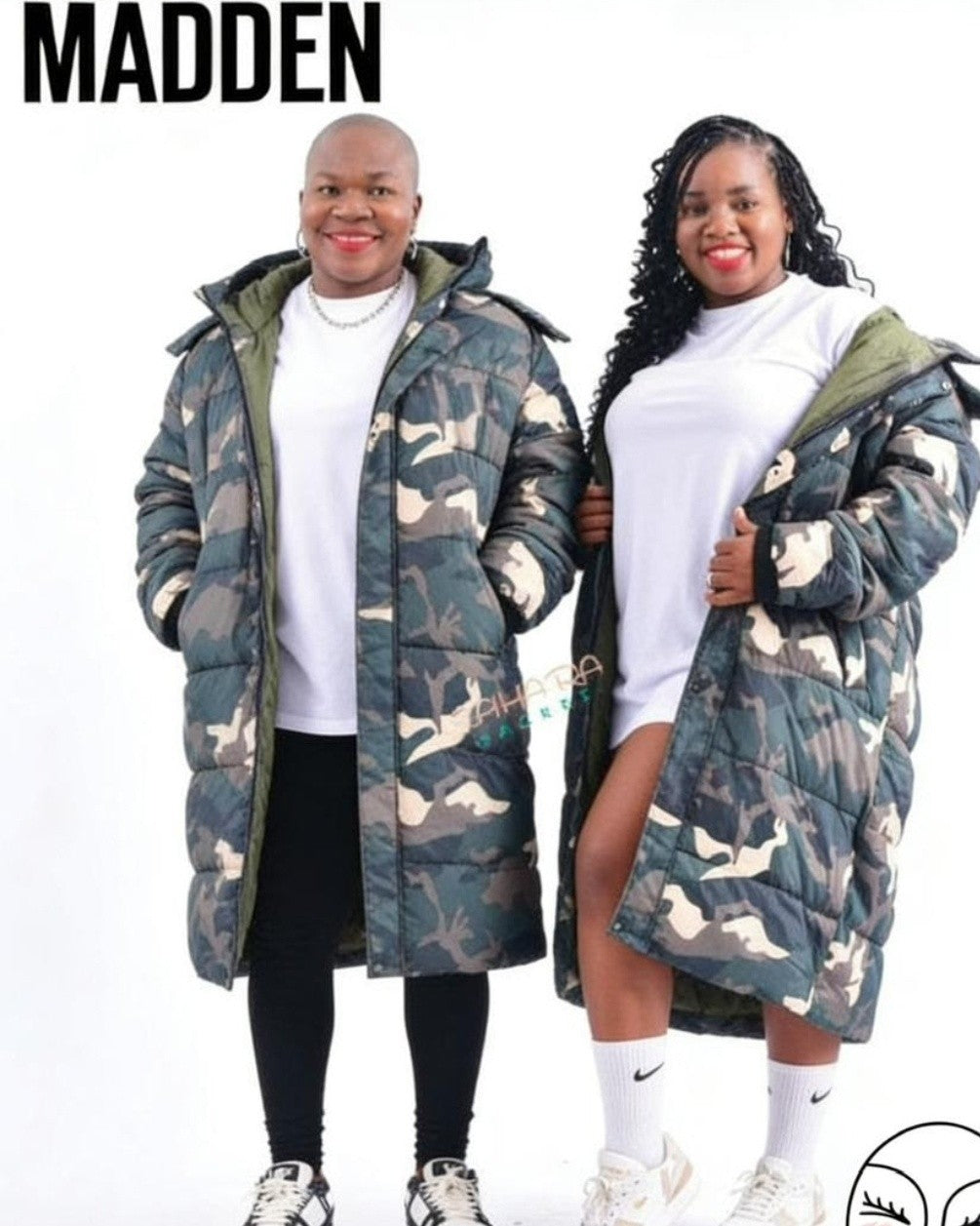Long Women Comaflauge Jacket