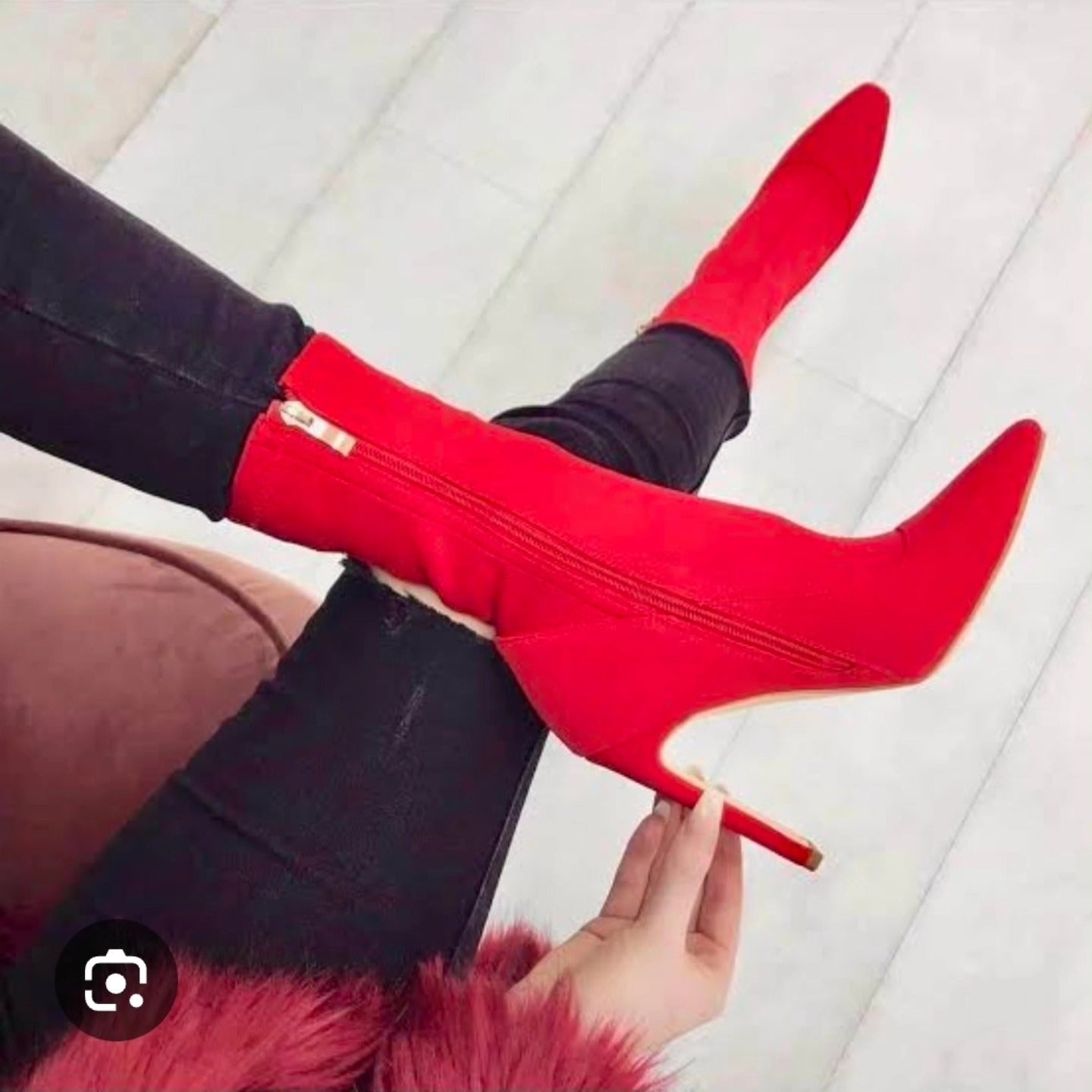 Ladies Angle Heel