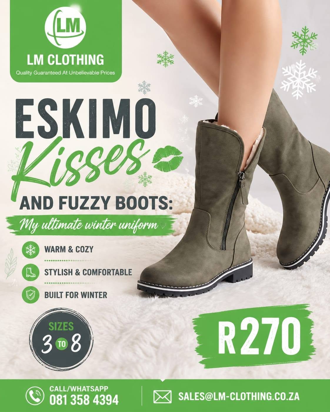 Winter Fur Boots