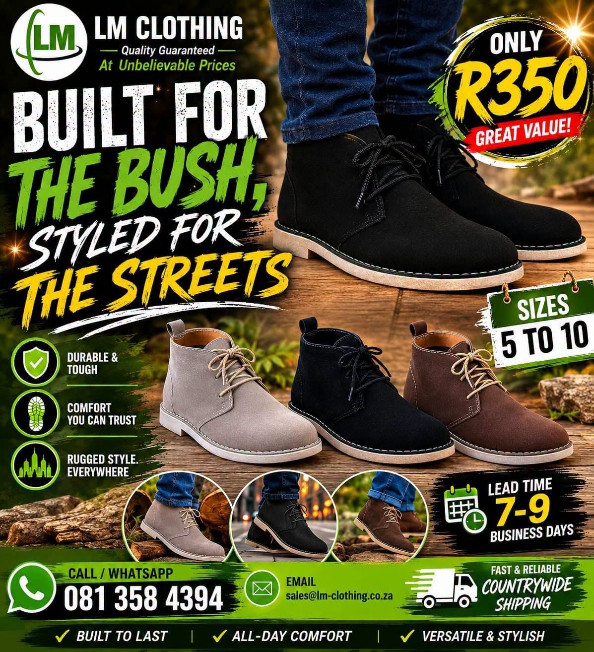 Built for The Bush Styled for the Streets