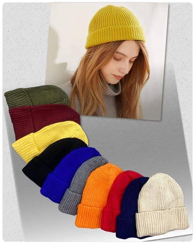 Unisex Woolen Beanies For Sale