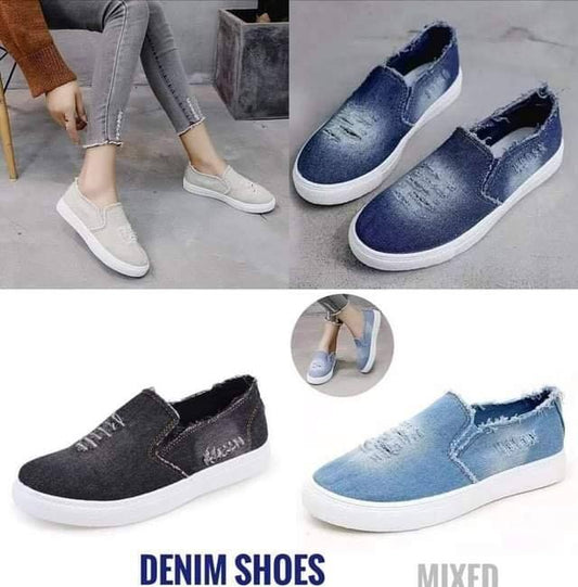 Denim Ladies Takkies Available