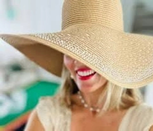 Wide Brim Summer Beach Bucket Straw Hats