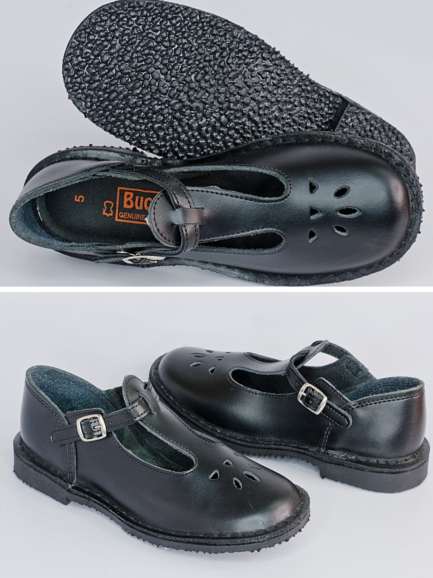 Genuine Buccaneers Leather School Shoes