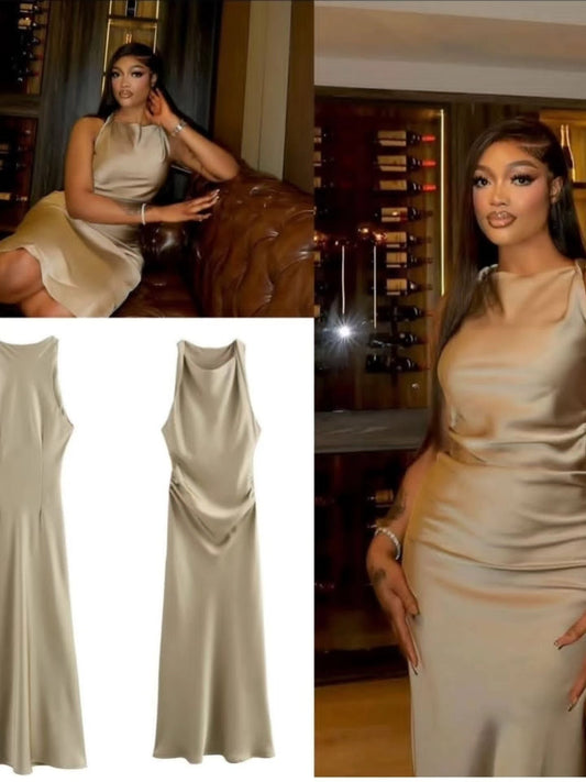 Ladies Silk Dress