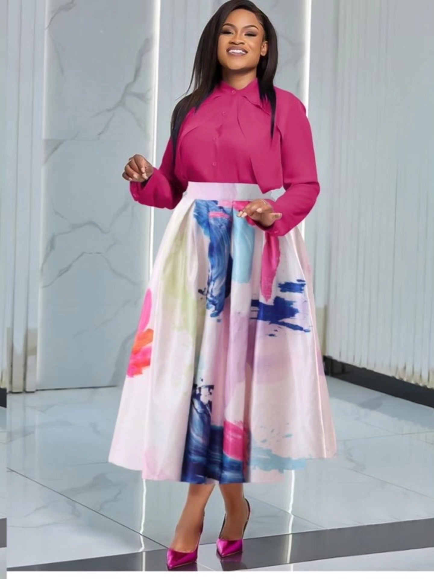 Elegant Women Two Piece