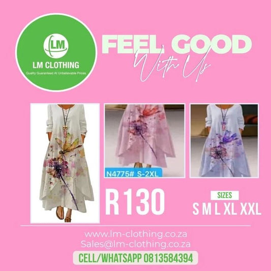 Long Cotton Summer Dress