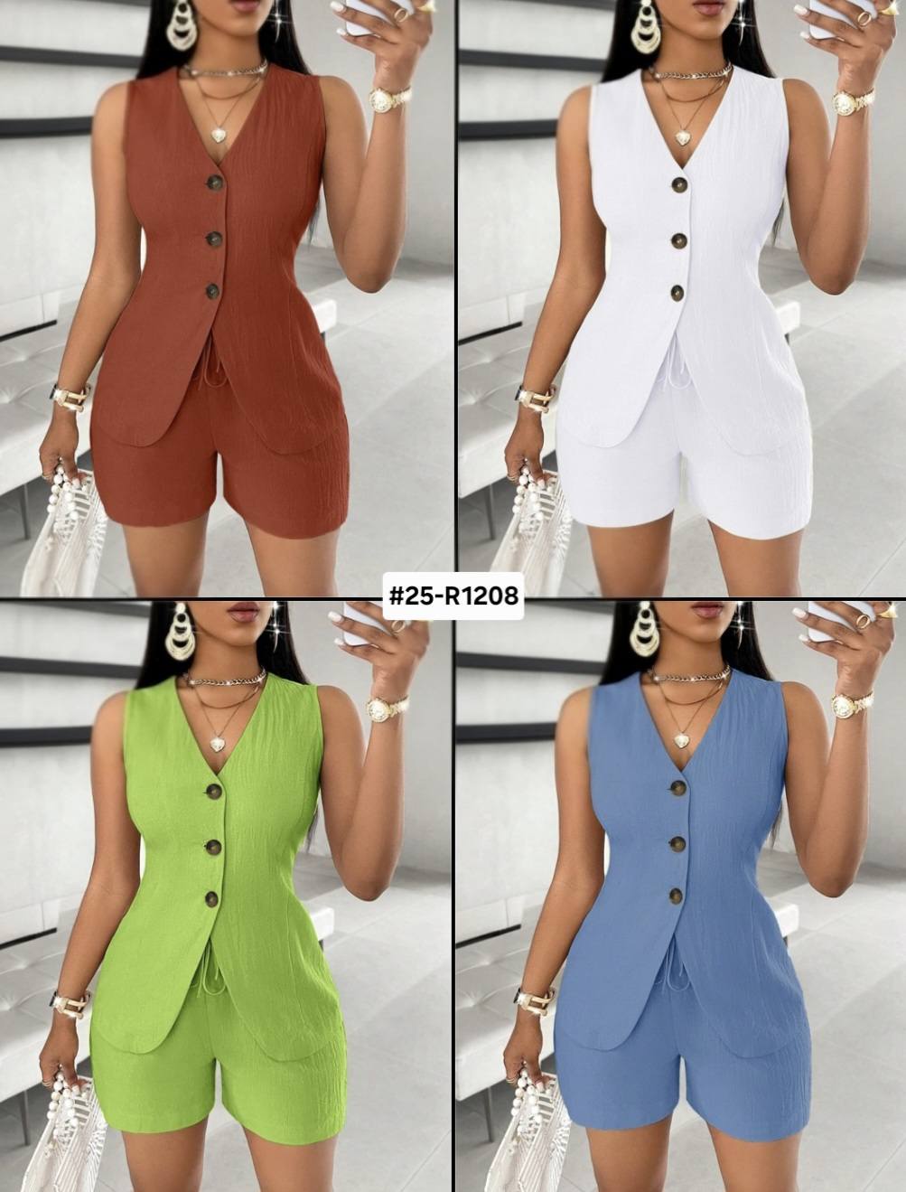 Formal Short Two Piece