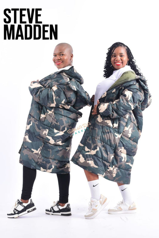Long Women Comaflauge Jacket