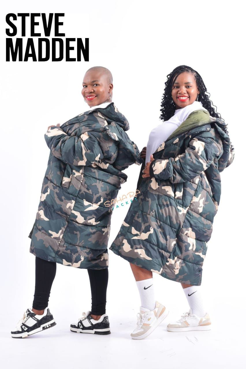 Long Women Comaflauge Jacket