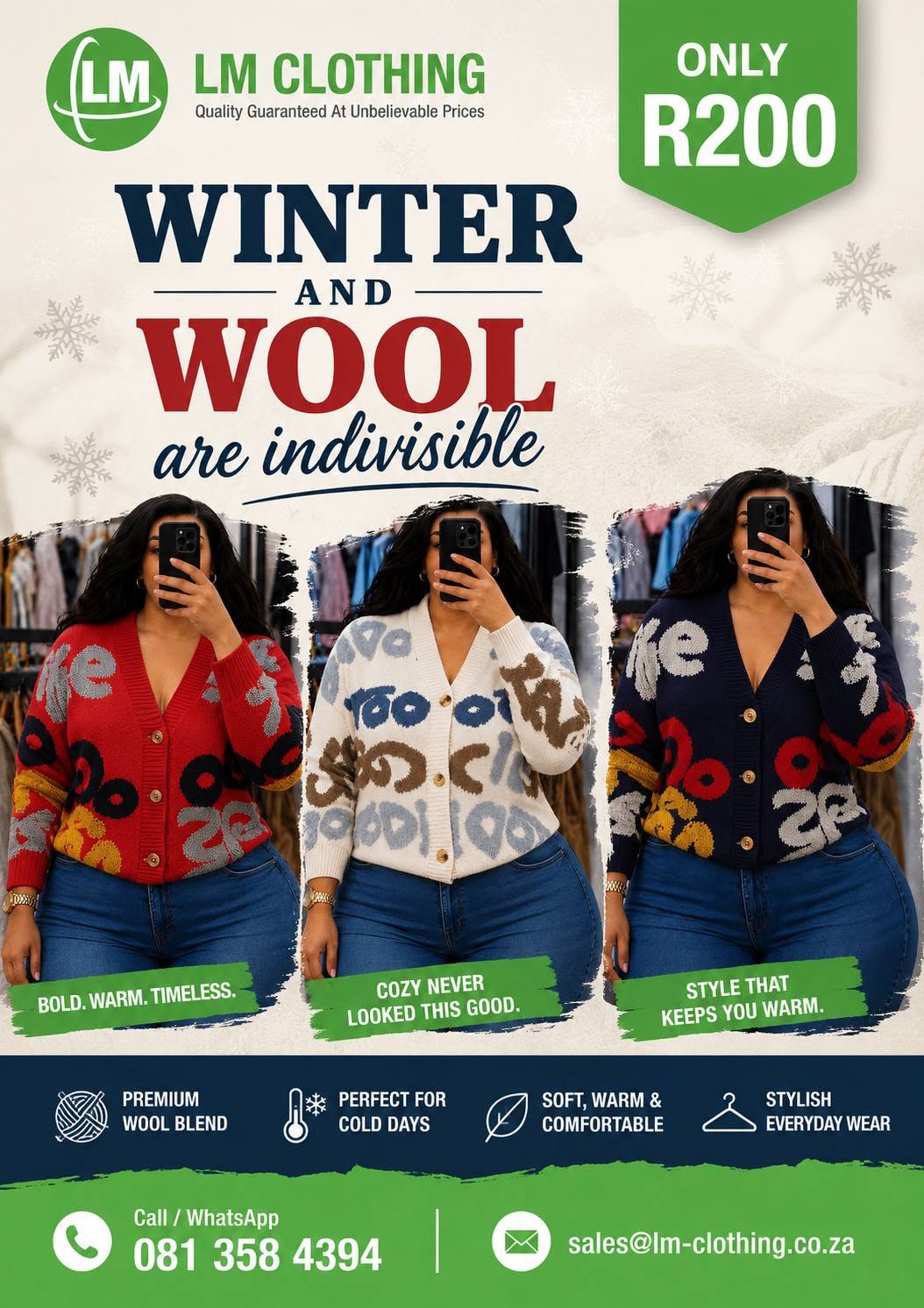 Winter and wool are Indivisible