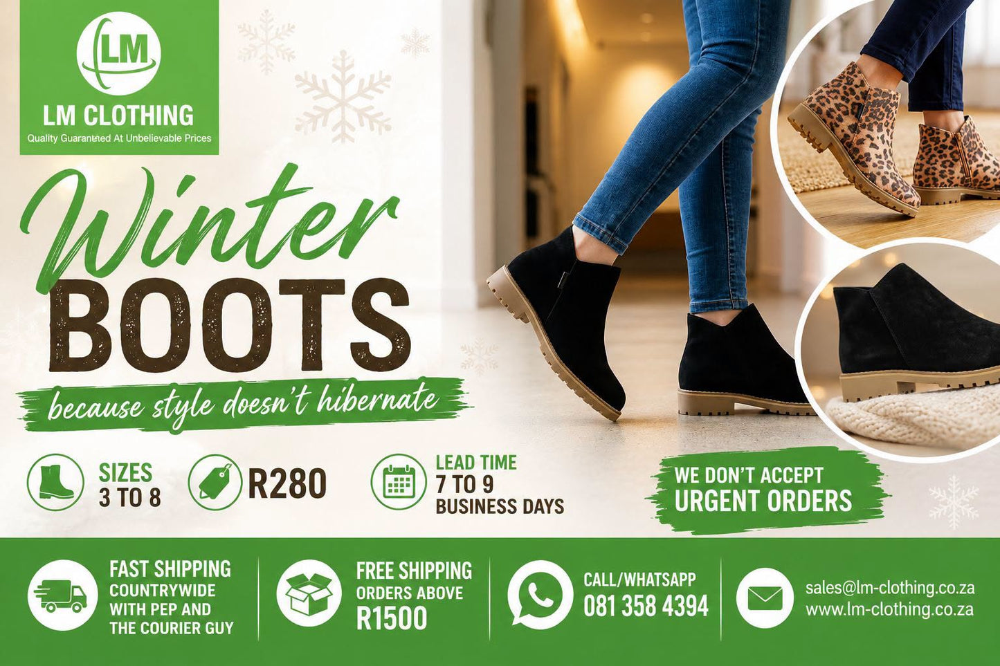 Winter Ankle BOOTS
