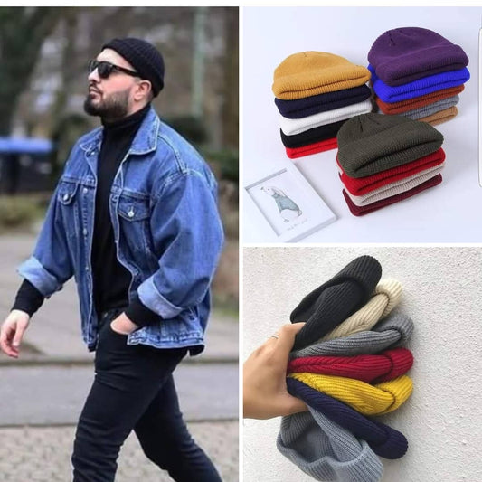 Unisex Woolen Beanies For Sale