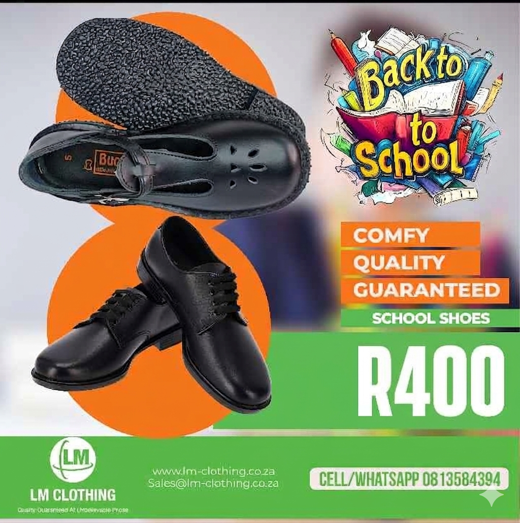 Bucceneers School Shoes